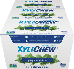 Xylichew - Peppermint 24 Pack Case