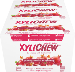 Xylichew - Pomegranate Raspberry 24 Pack Case