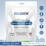 Xylichew Xylitol Gum - Ice Mint - 50 Pieces