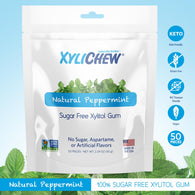 Xylichew Xylitol Gum - Peppermint - 50 Pieces
