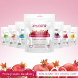 Xylichew Xylitol Gum - Pomegranate Raspberry - 50 Pieces