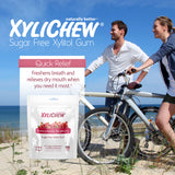 Xylichew Xylitol Gum - Pomegranate Raspberry - 50 Pieces
