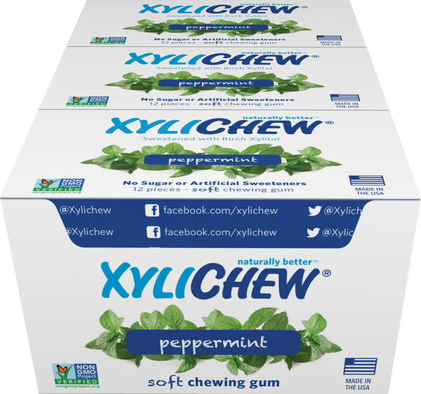Xylichew - Peppermint 24 Pack Case