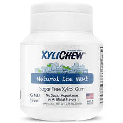 Xylichew Gum - Ice Mint Jar - 60 Pieces