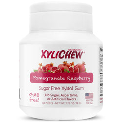 Xylichew Gum - Pomegranate Raspberry - 60 Pieces