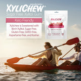 Xylichew Xylitol Gum - Pomegranate Raspberry - 50 Pieces